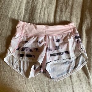 Lululemon Light Pink Shorts